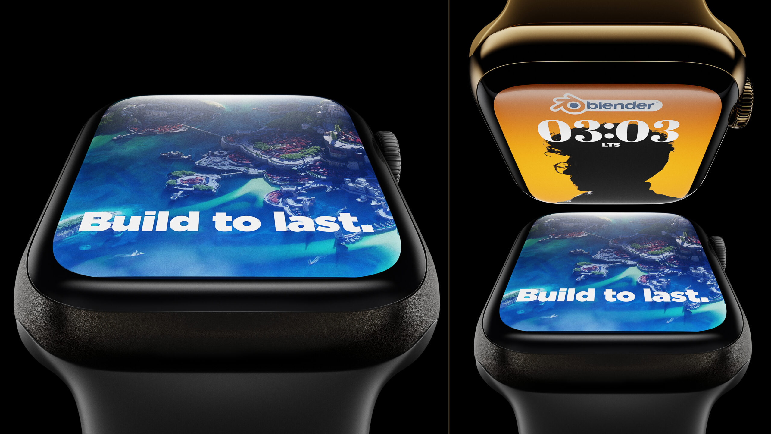 CGI-photography-apple-watch-with-Blender-by-Wenbo-Zhao-Photography